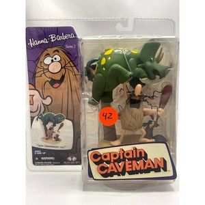 McFARLANE TOYS HANNAH BARBERA CAPTAIN CAVEMAN & DINOSAUR SERIES 2